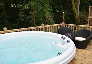 Cabin - Sleeps 2 hot tub & parking