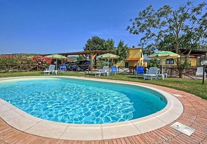 Fantastic vacation villa in the south of Tuscany.