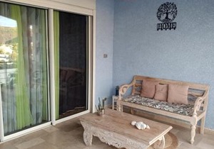 Spacieux appart T3 à st gilles les bains 80 m2, grande varangue, plage