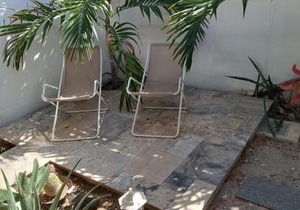 Spacieux appart T3 à st gilles les bains 80 m2, grande varangue, plage