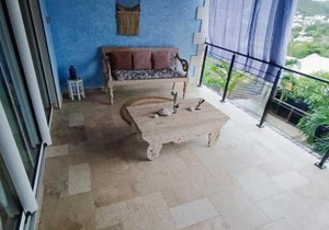 Spacieux appart T3 à st gilles les bains 80 m2, grande varangue, plage