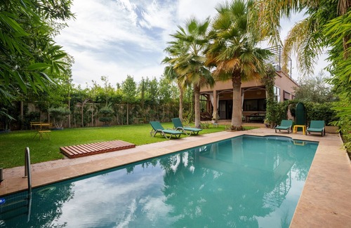 Ait Faska Villa | Évasion Bio-chic, Piscine Chauffée, Ferme Bio et Vue Époustouflante sur L'atlas