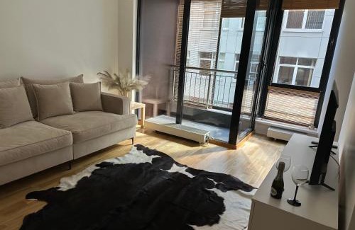 Business District Apartment | Žvėrynas Apartment with jacuzzi