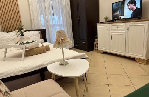 Nea Peramos Apartment | Изглед море студио Алекс Неа ПЕРАМОС