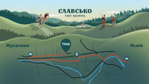 Slavske House | Тіна