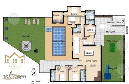 Shomera Villa | אחוזה על המים - וילה יוקרתית עם בריכה מחוממת וג'קוזי - Luxury 5 Bedroom villa with heated pool and jacuzzi