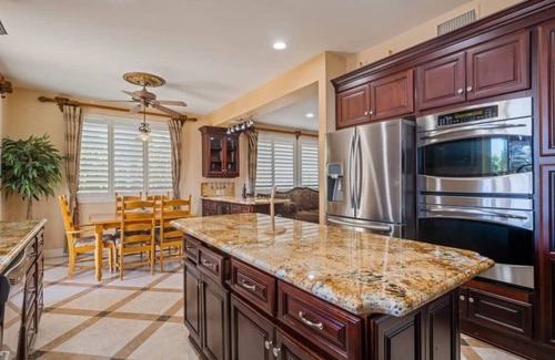 Agua Dulce Villa | ৎ୭The safty paradiseৎ୭H/w Pool Jacuzzi, 4 bedrooms