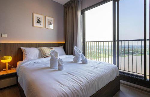 Bang Kra So Apartment | ห้องพักวิวแม่น้ำ Mrt สะพานพระนั่งเกล้า
