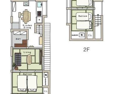 Kamiamakusa Apartment | 夕日と海の貸切宿 海しずく