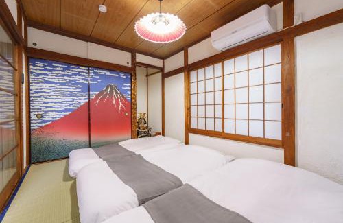 Yachiyo Apartment | 成田空港直通,駅徒歩11分,浅草直通,58平米,最大10名,和風貸切,日本文化体験,桜,花見,浮世絵