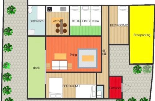 Makishi Apartment | 沖縄古民家お宿ななつぼし Okinawa Traditional House Nanatsuboshi