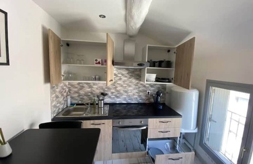 Cret de Roc Apartment | 018 CHIC & COSY F1 41m2 HYPERCENTRE WIFI SMART TV NETFLIX