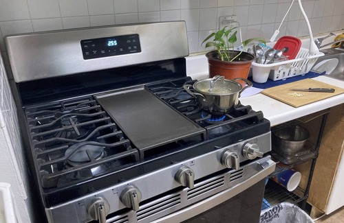 McGinley Square Condo | 1-BDR with full size bed, AC & WiFi in a 2-BDR Apt near Journal Square Station