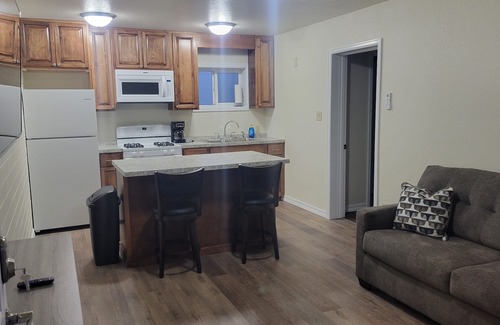 Rawlins Apartment | 1 bedroom .75 bathroom apartment, newly renovated, located on main street!