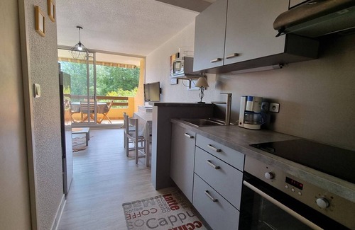 Argeles Plage Apartment | 1-Bedroom Apartment with Pool and Parking, Sleeps 4, near the beach in Argelès-sur-Mer