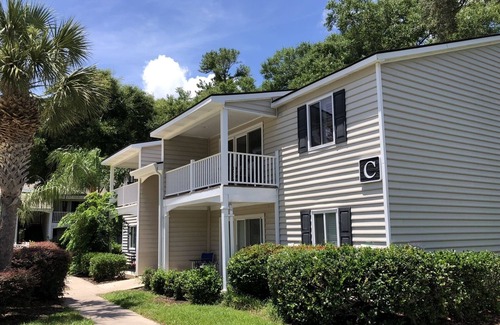 Demere Park Condo | 1 BR OceanWalk- Spectacular View of Pool! Very Clean- Near Ocean/Pier