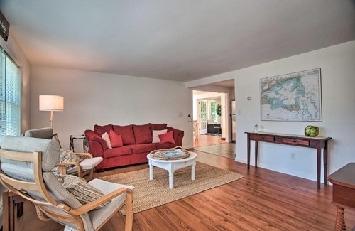 East Falmouth House | 1 Mi to Beach Home with Deck and BBQ in East Falmouth