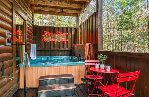 Pigeon Forge House | 1 mile from Parkway, Game, Fire Pit, Hot Tub, Shared Pool, Pets Welcome!