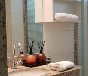 Setor Bueno Apartment | 1 Qts.| 2 Hósp. | Linda vista| Ao lado do Shopping