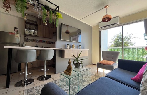 Renca Apartment | 10 minutes from International Airport, Vespucio business sector.