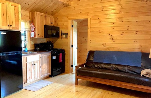 Logan Cabin | 105) Goldfinch Log Cabin. Close to Hocking Hills State Park and more!