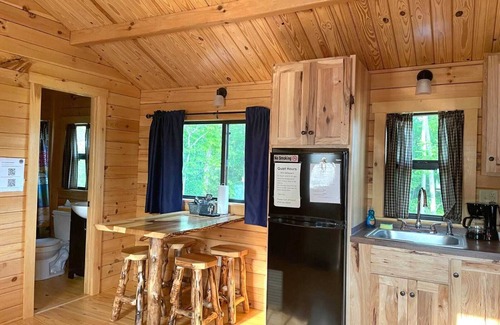 Logan Cabin | 105) Goldfinch Log Cabin. Close to Hocking Hills State Park and more!