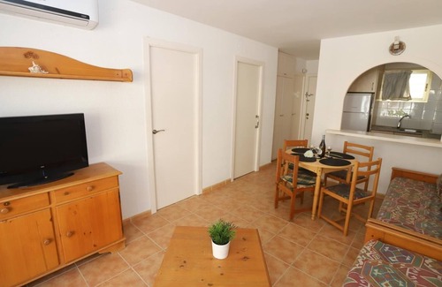 Vilafortuny Apartment | 121 - COLIBRI - TWO BEDROOM APARTMENT WITH VIEWS TO THE SEA AND SWIMMING POOL