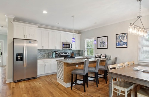 Folly Beach House | 121 E Ashley - The Stone Crab - Seasonal Hot Tub - Steps from the Beach and Center St.