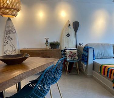 Tombo House | 13-A - Apto 2 dorms c/ar condicionado + 1vaga