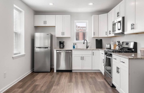 Atlantic City Apartment | 130 - Apt 2 · AC Beach Vibes: Stylish 3BR 1-Block to Boardwalk