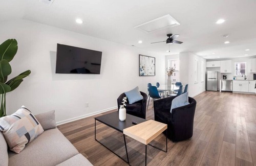 Atlantic City Apartment | 130 - Apt 2 · AC Beach Vibes: Stylish 3BR 1-Block to Boardwalk