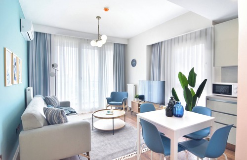 Bagcilar Apartment | 13th floor Brand new cozy 2BR Apt with Balcony