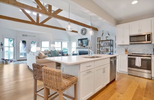 South Beach House | 15 Brown Pelican Oceanfront Second Row - Major addition Completed!