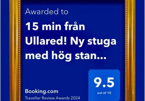 Alvsered House | 15 min från Ullared! Ny stuga med hög standard!