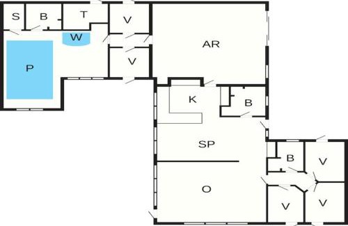 Nr. Lyngby House | 18 person holiday home in Løkken-By Traum