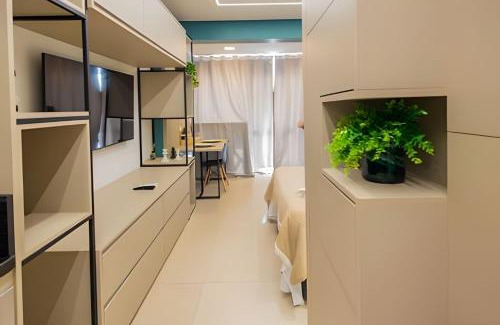 Guarulhos City Centre Apartment | 1904 Lindo studio super moderno