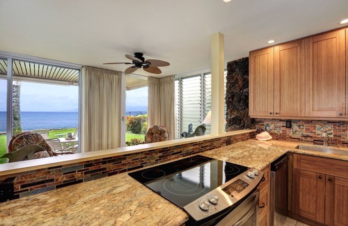 Honokowai Condo | 2 Bedroom, Corner Condo 20 Steps from the Beach. Oceanfront!