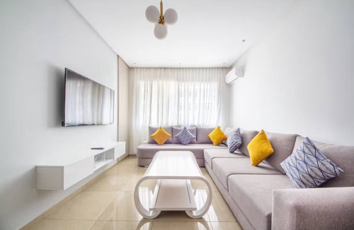 Quartier Industriel Apartment | 2-bedroom studio in enchanting Agadir with WiFi, AC