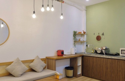 Hai Chau Apartment | 2-bedroom studio Next to Han Market - Matcha Studio