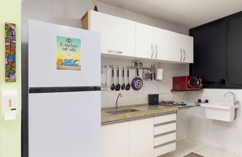 Boa Viagem Apartment | 2 Blocks from the Beach, Garage, 24-Hour Reception and Coziness!