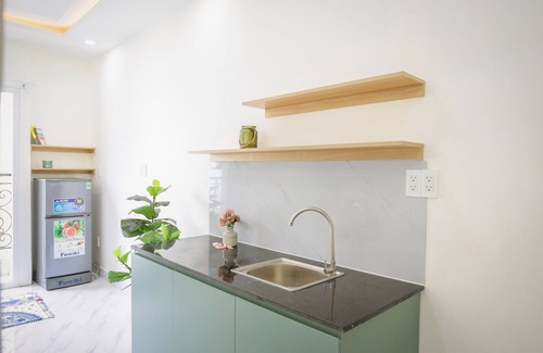 Phu Nhuan Apartment | 2/cozy, new and Colorful Studio With Balcony