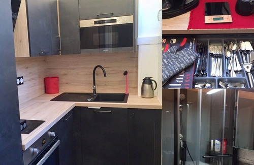 Bagnoles-de-l'Orne Apartment | 2-room apartment 37m2 facing arboretum park, 700m from the spa and 300m from shops