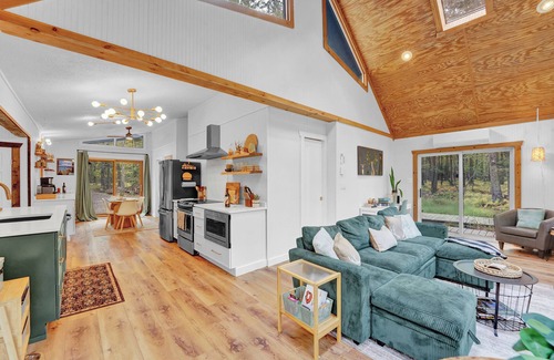 Locust Lake Village Ski Chalet | 2 Full Baths, Fireplace, Steps to Lake, In Woods