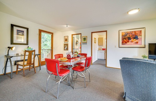 Seattle Metro Area Apartment | 2 Mi to Burien: Peaceful Studio w/Deck!