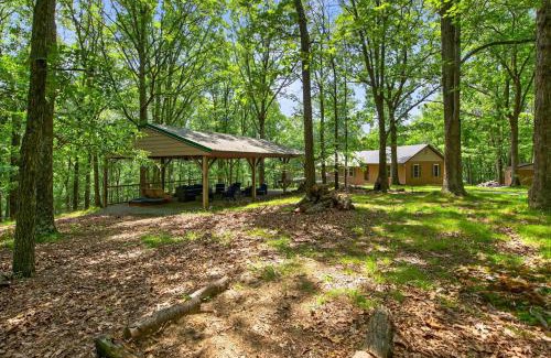 South Fork Ski Chalet | 20 acres w Private Pavilion, Fireplace & Fire Pit
