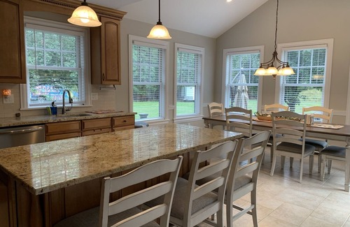 Mastic House | 20 Minutes from the Hamptons! Quiet 4 bedroom getaway with pool.