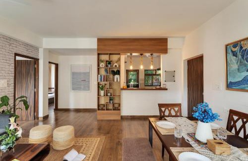 Marra Apartment | 2bhk Bruno Nera Candolim 10 mins to beach