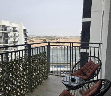 Abu Dhabi Apartment | 2bhk Canal View near Ferrari World and Sea World