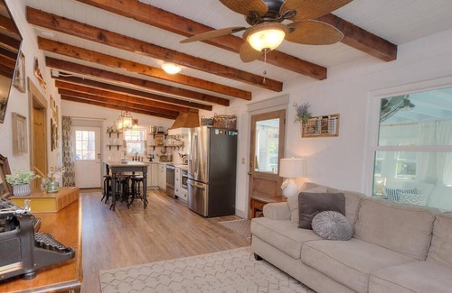 Tranquil Harbour House | 2BR/1BA House - Dog Friendly, Fenced Yard, Walk to Beach/Fishing, Sleeps 6