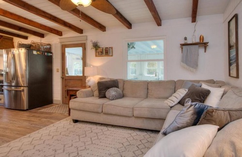 Tranquil Harbour House | 2BR/1BA House - Dog Friendly, Fenced Yard, Walk to Beach/Fishing, Sleeps 6